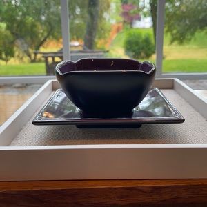 PartyLite Zen Candle Holder Set New In Box